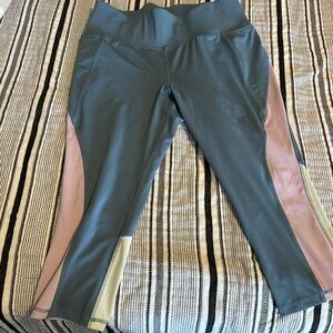 Stylish active livi Bottoms in Green and Pink